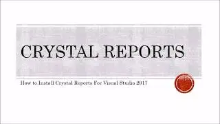 How to Install Crystal Reports | SAP Crystal Reports