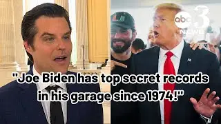 Matt Gaetz accuses DOJ of political bias in Trump indictment