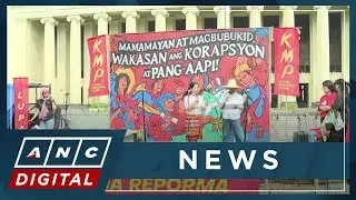 Anti-corruption protest held in Manila demanding accountability from corrupt officials | ANC