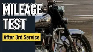 PART-1 | MILEAGE TEST AFTER 3RD SERVICE | E20 PETROL | ROYAL ENFIELD CLASSIC 350 EMERALD GREEN