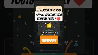 Special Discount on Testbook Pass Pro Sale Coupon Code TBPASSYT #sale #shorts  #uppolicenewvacancy