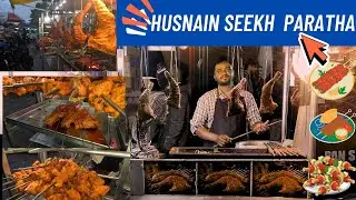 Hasnain Seekh|Mohammed Ali Road Special Seekh Paratha|Famous Place Of Nashik|Husain Bhai Seekh|Vlog
