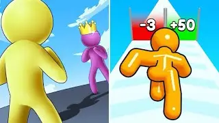 Giant Rush Vs Tall Man Run💥💥💥Android:ios All Levels Max Gameplay HH1H