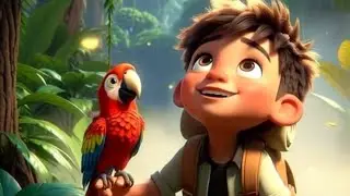 Jadui jungle ka rehas ek kahani 3d cartoon video #official #ai #cartoon #cartoonvideo #cartoonforkid