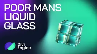 Liquid Glass in Divi | CSS + SVG Tutorial (No Plugins)