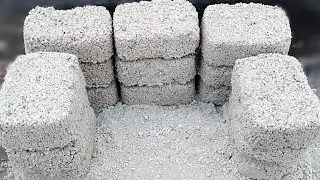 Gritty Gym Chalk Texture blocks asmr crumble ❤️ Floor Crumbling: satisfying asmr triggers asmr crush