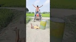 Thieves on the road: Tractor stolen after knocking the man unconscious. Part 2