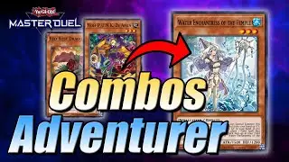 NEW BEST DECK IN MASTER DUEL!!! ADVENTURER P.U.N.K. 3-AXIS SYNCHRO COMBOS FOR MASTER DUEL!!!