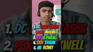 IPL 2025 FLOP PLAYERS BY EACH TEAM🥵