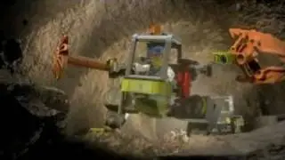 LEGO Power Miners - The 1st visit to Core of the Earth