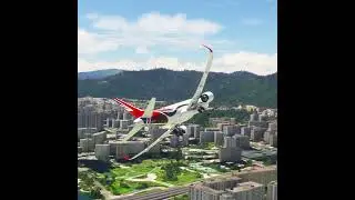 Impossible Landing!!! Amazing View before the Plane Landing eps.510