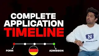 STEP BY STEP GERMAN UNIVERSITY APPLICATION TIMELINE ? Nikhilesh dhure