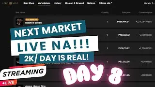 🚨 LORDNINE LIVE! | DAY 8 ✅NEXT MARKET IS LIVE | WELCOME DITO PASOK LANG