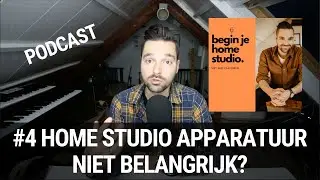 Waarom home studio apparatuur niet belangrijk is