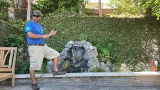 View Park Small Pondless Waterfall - Project Tour