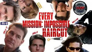 Every Mission Impossible Ethan Hunt Haircut - Evolution of the Cruise Cut!