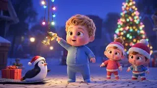 Christmas Magic Night🎄✨🎶 Fun Holiday Song for Kids | Festive Learning & Play