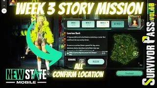 ⚡️NEW STATE MOBILE⚡️- Vol 10 - Week 3 Story Mission🔥🔥🔥