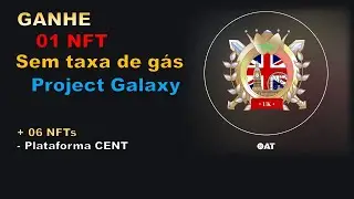 NFT COLE&Ccedil;&Atilde;O HEARTRATE [UK STATION] || PROJECT GALAXY || CLAME AGORA || +06 NFTS DA PLATAFORMA CENT