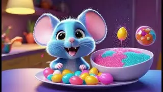Three Tiny Mice Bake a Cake | Fun Baking Song for Kids | Nursery Rhymes and Learning Songs