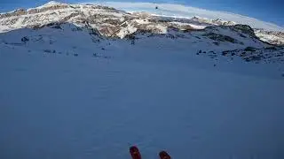 Discesa pista nera SOURASASS di Arabba inverno 2023-2024
