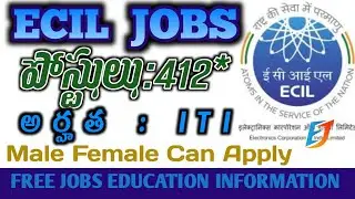 ECIL Apprentice Recruitment 2025 II ECIL Latest Job Notification II Job Search