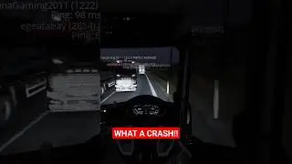 NO WARNING!! ETS2 Funny Moments #shorts
