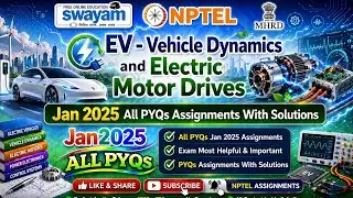 EV - Vehicle Dynamics and Electric Motor Drives January 2025
