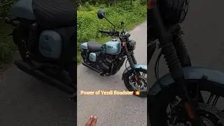 power of Yezdi Roadster 💥🔥