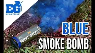 Friction BLUE Smoke Grenade - Smoke Bomb - Smoke Effect