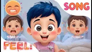 Learn Feelings & Emotions for Toddlers | Happy Sad Angry Excited I Emotions Song for Kids 👶