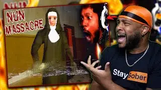 MIGHT BE THE HARDEST GAME TO EVER!!... Nun Massacre - ENDING ( @CoryxKenshin )