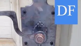 Blacksmithing Project - Forging a New Shop Door Latch 9