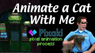 Animate a Pixel Cat With Me (It's Always Sunny in Philadelphia Pixel Animation)