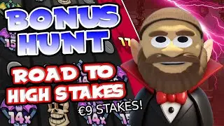 Road To HIGH STAKES BONUS HUNT - &euro;9 Stakes! 🎰🍒