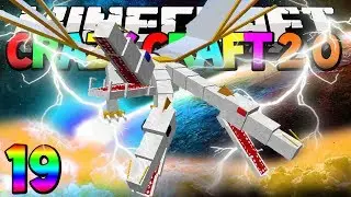 Моды Minecraft Crazy Craft 2.0 «КОРОЛЬ ДРАКОНОВ-БОСС!!!» Модифицированное выживание #19 с Лахланом