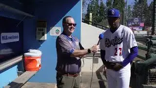 Josue De Paula Interview On Quakes 2024 Media Day #dodgersprospects
