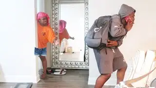 SNEAKING OUT THE HOUSE TO SEE MY EX PRANK ON GIRLFRIEND !!