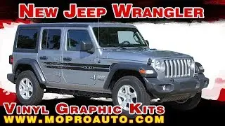 Jeep Wrangler Stripes   Jeep Wrangler Decals   Jeep Wrangler Vinyl Graphics by MoProAuto