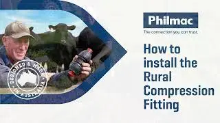 How to Install the Rural Compression Fitting