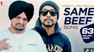 Same Beef Song |BOHEMIA |Ft. SidhuMoose Wala |Byg Byrd |Punjabi Song |Rap Song | Music Video