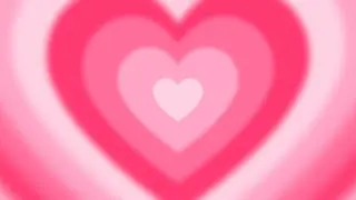 4K 1 Hour Pink Aura Heart Overlay Loop Background Video Screen Screensaver Color Changing Y2K VJLoop