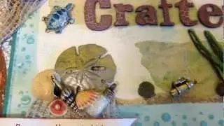 Mixed Media Display for My YouTube Channel - FL Crafter