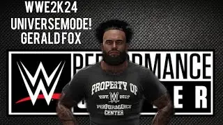 WWE2K24 Universe Mode Ep1 : Gerald Fox!