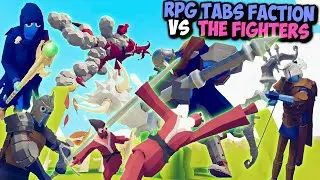 RPG TABS Faction vs The Fighters - TABS MODS GAMEPLAY