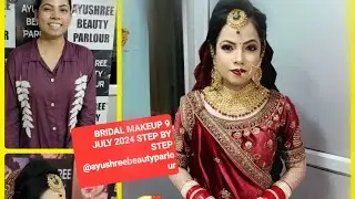 How To Do Round Face Bridal Makeup | Step By Step | Bridal  Makeup Kese Kre | 👰&zwj;♀