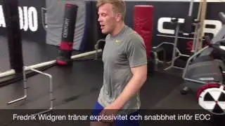 Fredrik Widgren tr&auml;nar inf&ouml;r EOC