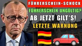 Wichtig für alle Fahrer ab sofort – andernfalls verliert Ihr Führerschein seine Gültigkeit