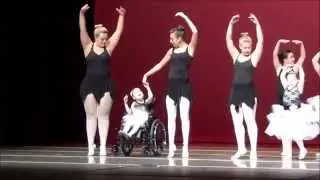 Bailee dancing in 