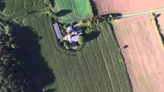Flug &uuml;ber Resthof in Taarstedt (3. Versuch)